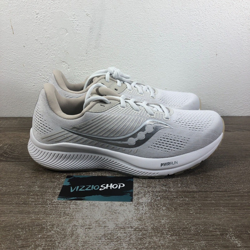 Saucony Guide 14 Natural White Running Shoes Women's 9 S20654-15